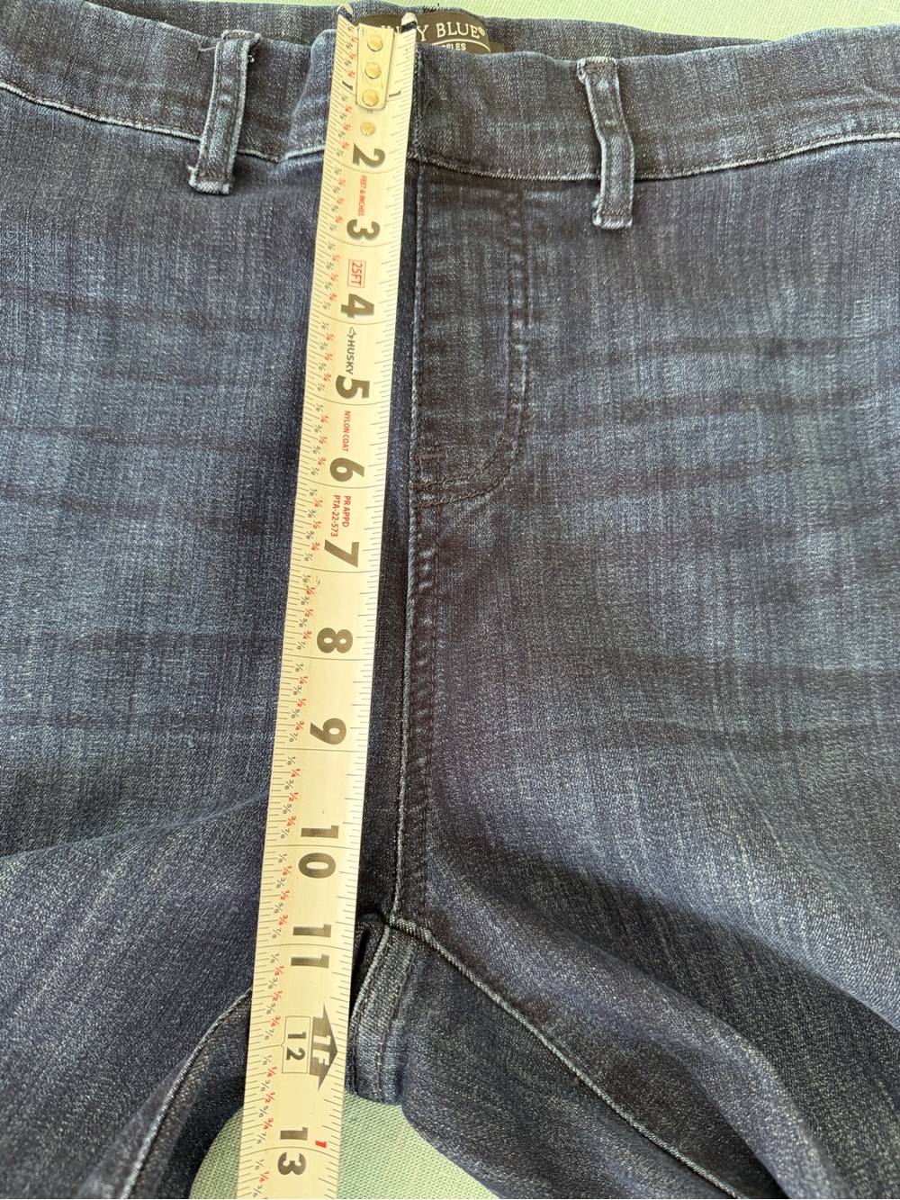 Judy Blue Pull On Super Flare Jeans High Waisted Dark Wash Size 5/27 - Picture 4 of 7